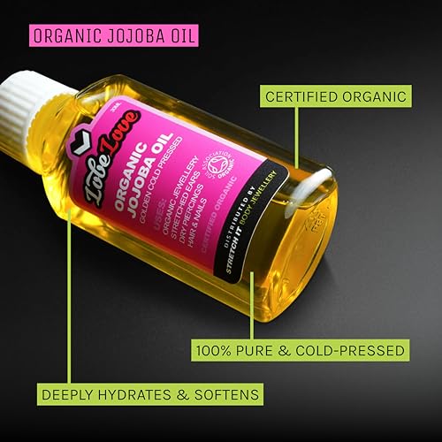 Ear Stretching Aftercare Kit - Balm, Organic Jojoba Oil & Saline Spray for Piercings