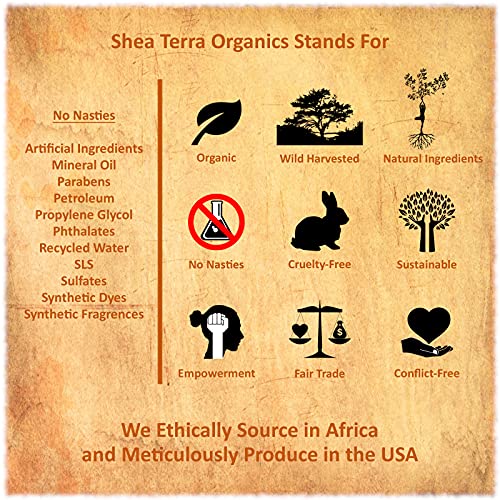 Shea Terra Organics Shea Nilotik' Oil - Fragrance-Free Body & Hair Oil 8 oz
