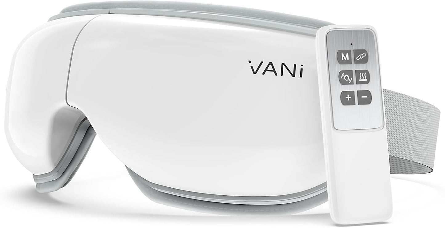 VANI Eyeliber 2 Plus Eye Massager - Heated Eye Mask for Migraines & Eye Strain Relief | Perfect Gift for Him & Her