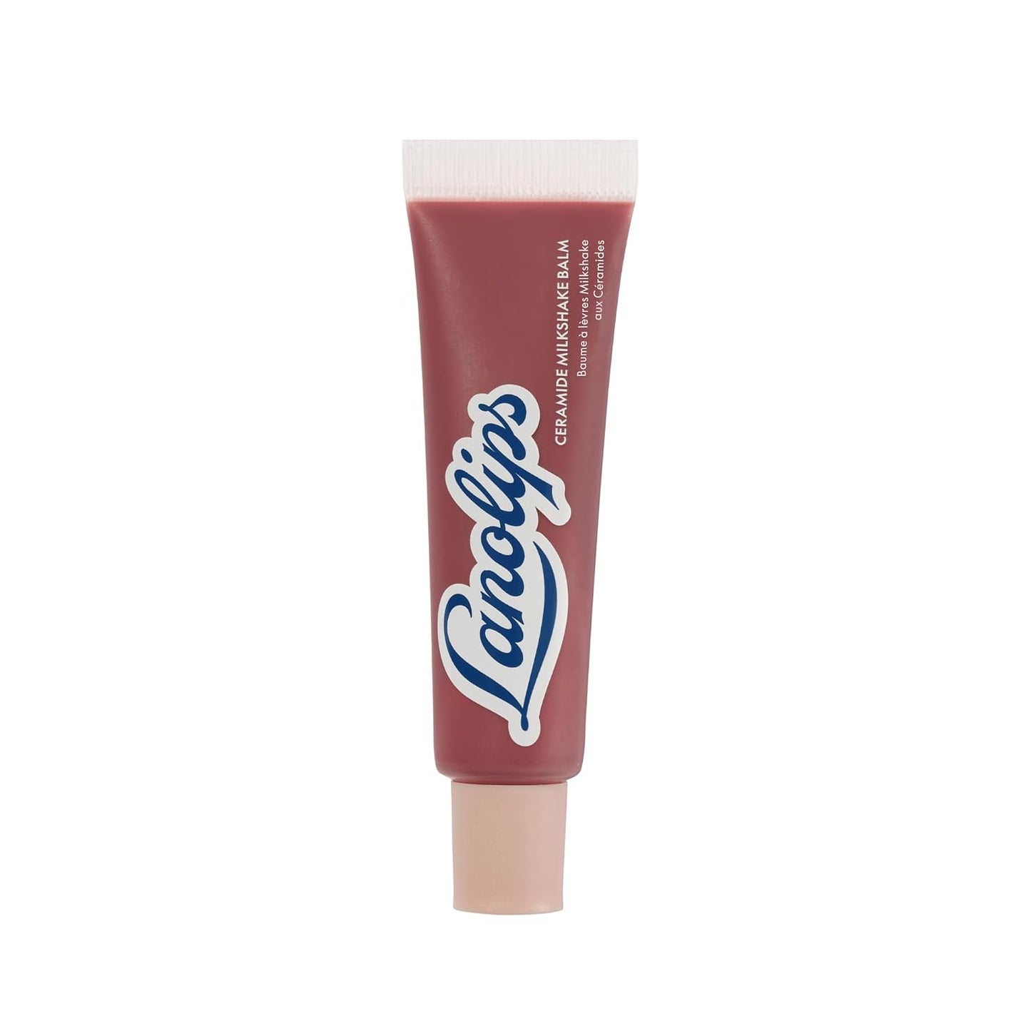 Lanolips Tinted Lip Balm - Hydrating Ceramide Milkshake Formula | Sheer Glossy Caramel Melt (0.44 oz)
