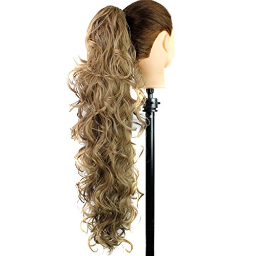 31 Inch Women's Curly Ponytail Hair Extension - Synthetic Claw Clip - 16M18#