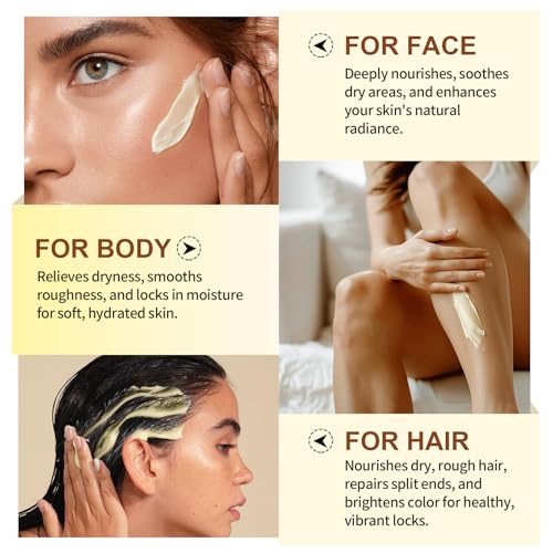Daiasns Shea Butter 100% Pure & Natural 8.4 oz - Moisturizing Cream for Body, Face & Hair