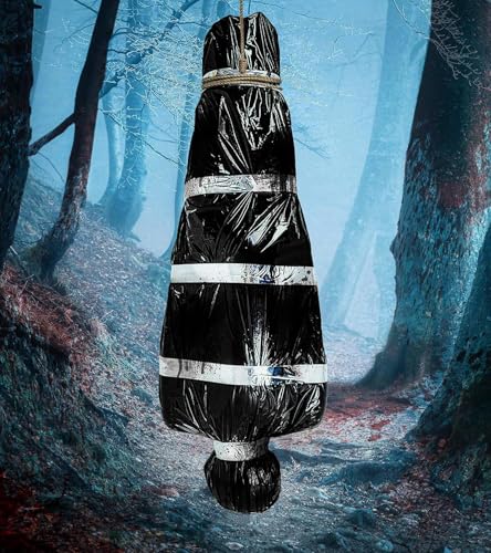5ft Hanging Corpse Halloween Decoration | Scary Outdoor Prop