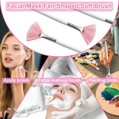 SPNKMJUJ 16PCS Gold Esthetician Facial Supplies Set - Stainless Steel Mixing Bowls & Brushes