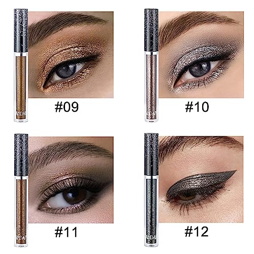 Liquid Glitter Eyeshadow - Long-Lasting Sparkling Colors