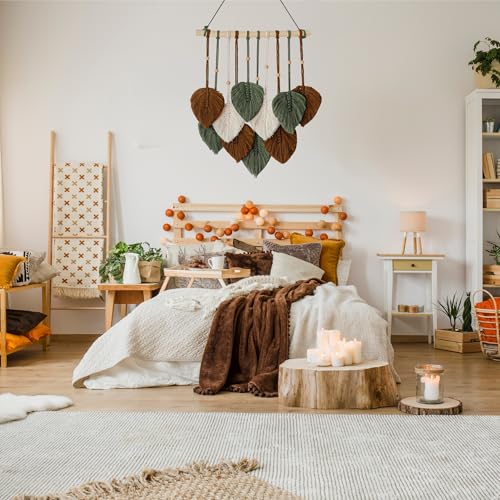 Large Macrame Wall Hanging - Boho Wall Decor (17x23 inches)