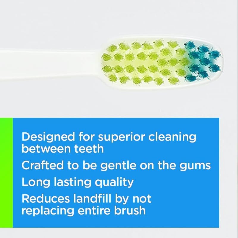 Voom Sonic Go 1 Replacement Brush Heads - 4 Count Soft Bristles