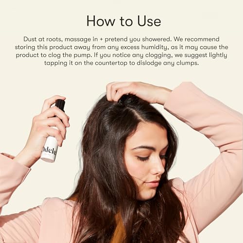Odele Dry Shampoo Powder - Volume-Reviving, Oil-Absorbing Formula, 1 oz