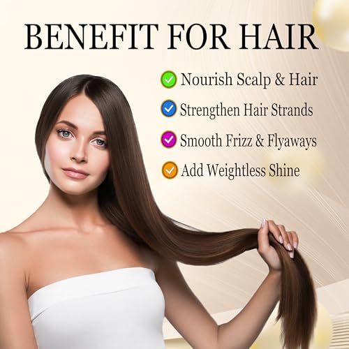 Rosemary Hair Oil for Normal to Medium Hair - Weightless Scalp Serum 60ml