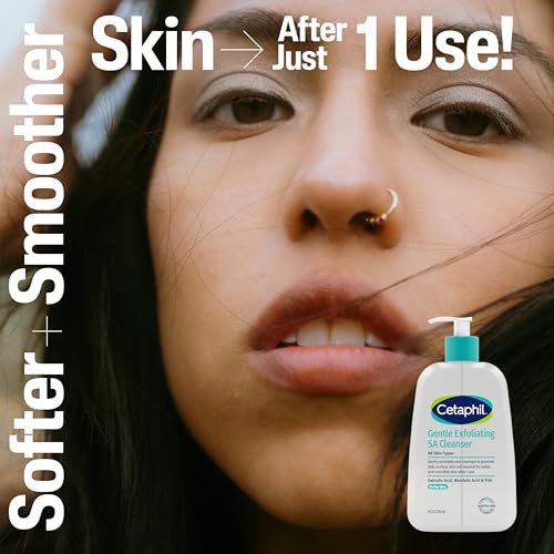 Cetaphil Gentle Exfoliating Face Wash with Salicylic Acid - 16 fl oz