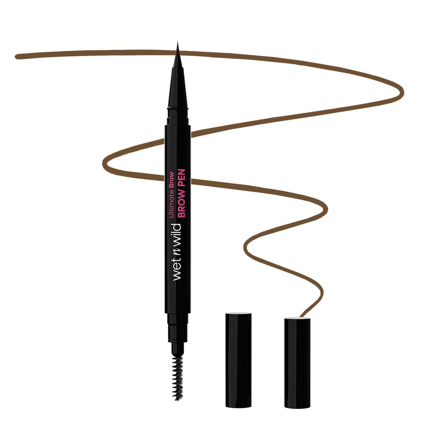Ultimate Eyebrow Retractable Definer Pencil - Ash Brown | Dual-Sided Brush & Fine Tip for Perfect Brow Definition