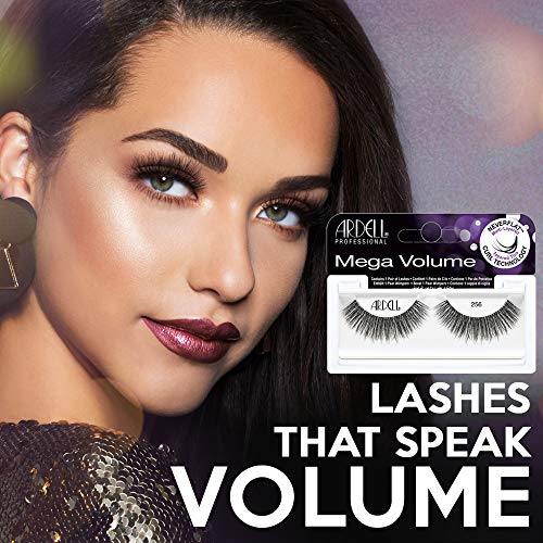 Ardell Mega Volume Lash 256 - Multi-Layered False Lashes (4 Pack)