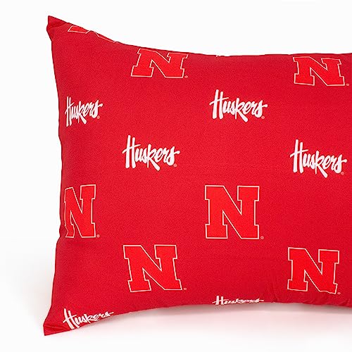 Nebraska Cornhuskers Pillowcase Pair - Standard 20" x 30"