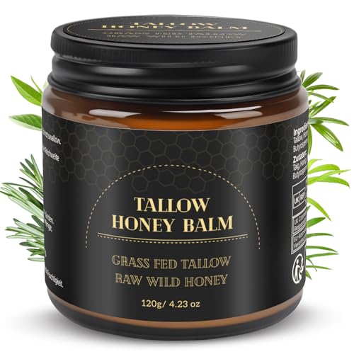 Mokasakiso Grass-Fed Beef Tallow and Honey Balm - Whipped Skin Moisturizer