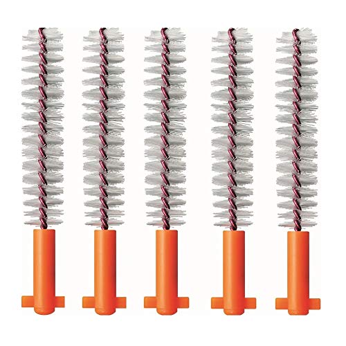 Curaprox CPS 24 Interdental Brush Refills - 5 Pack, Orange, Extra Soft