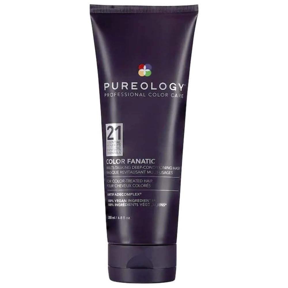 Pureology Color Fanatic Deep-Conditioning Mask | Multi-Tasking Formula for Damaged, Color-Treated Hair - Sulfate-Free & Vegan