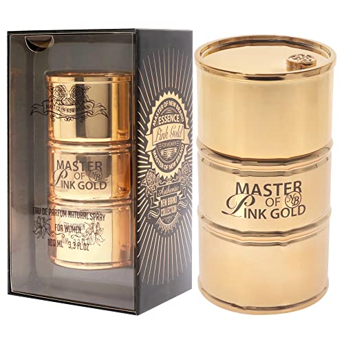 Master of Essence Pink Gold EDP Spray for Women, 3.3 oz