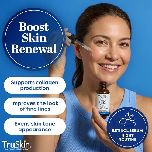 TruSkin Retinol Serum with Hyaluronic Acid & Cica - 1 Fl Oz