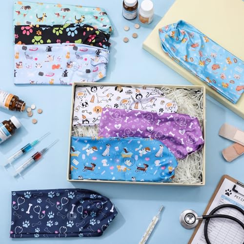 12 Pcs Veterinary Headbands for Women Vet Tech Gifts - Novelty Style