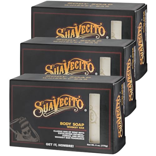 Suavecito Pomade Body & Hand Soap Bars Moisturizing With Masculine