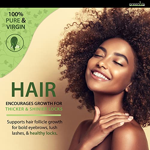GreenIVe Jamaican Black Castor Oil 1 Fl Oz Pure Hair & Skin Treatment