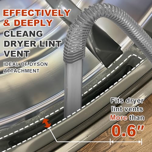 Sealegend Dryer Lint Vacuum Attachment Kit for Shark NV350 NV360 NV500