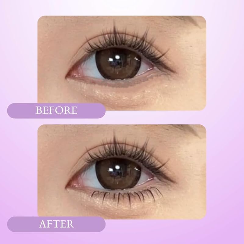 Ninetynine Dreams 120 Pcs Twilight Lower Lashes - Individual Bottom Lash Clusters, 6-7mm, C Curl, Thin Transparent Band - Pack of 120