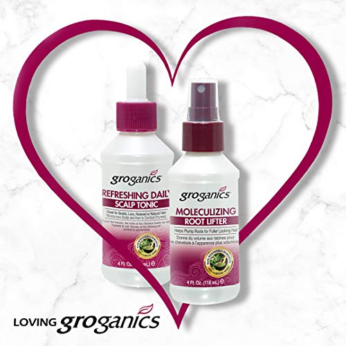 Groganics Refreshing Daily Scalp Tonic - 4 fl oz Hair Growth Treatment