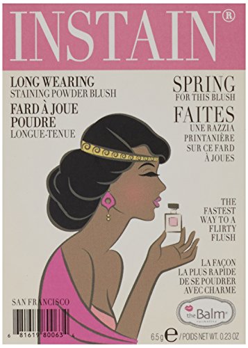 theBalm INSTAIN Lace Blush - Long-Wearing Powder for All Skin Tones