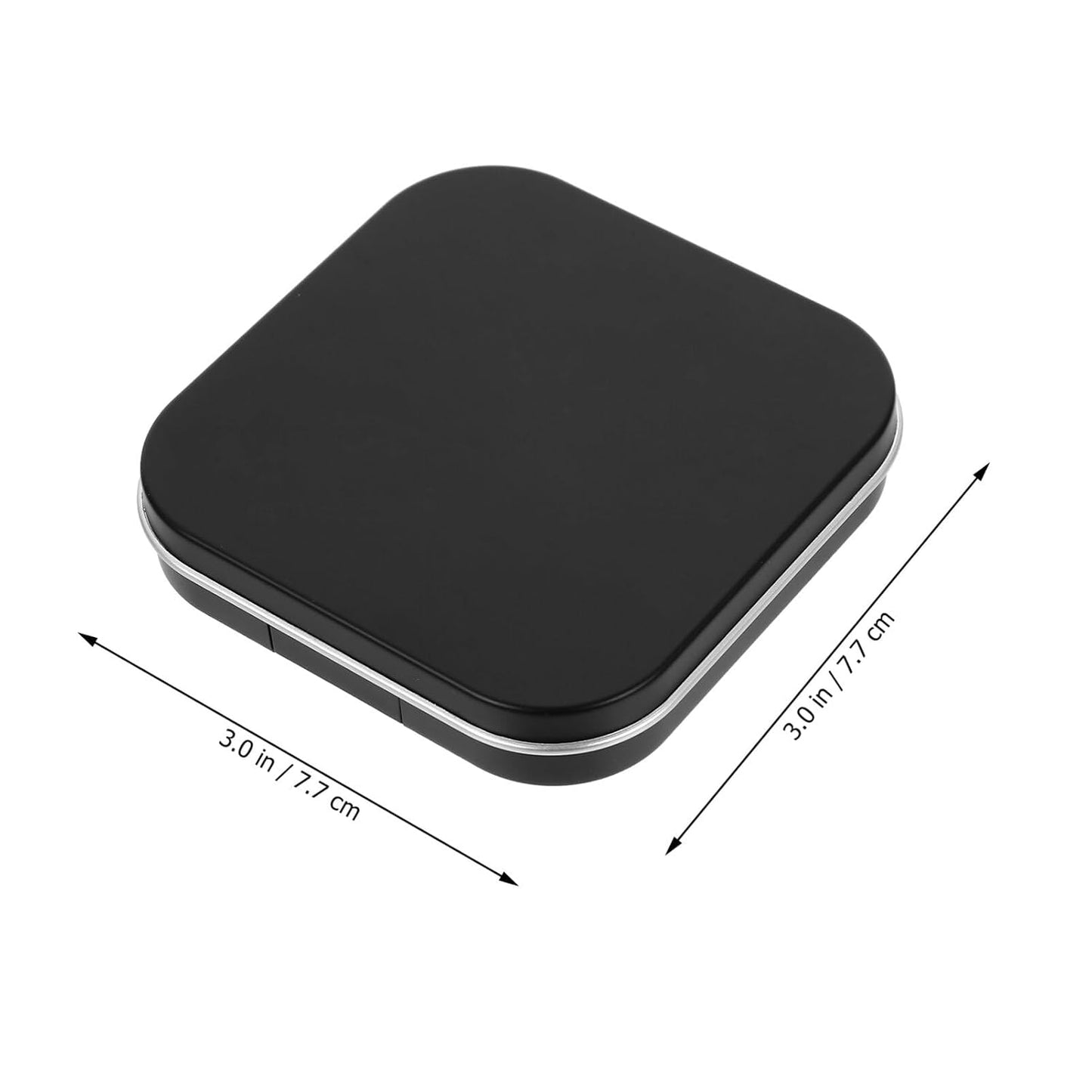 Magnetic Empty Eyeshadow Palettes - 2 Pcs Refillable DIY Makeup Storage Case | Portable with Mirror