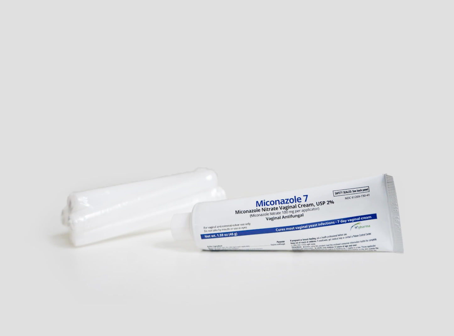 h2 pharma Miconazole 7 - Miconazole Nitrate Cream, USP 2%, 1.59 oz Tube