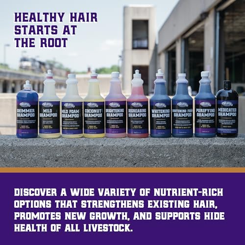 Weaver Livestock Mild Shampoo for Hide, Hair & Wool – Gentle Coconut-Based Daily Use