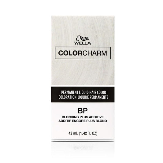 COLORCHARM Permanent Liquid Hair Color - Blonding Plus Additive for 100% Gray Coverage | 1.42 Fl Oz
