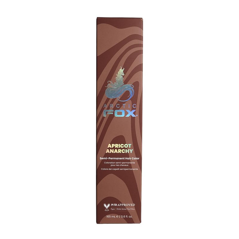 Arctic Fox Semi-Permanent Hair Dye - Apricot Anarchy | Vegan & Ammonia-Free, 5.6 fl oz
