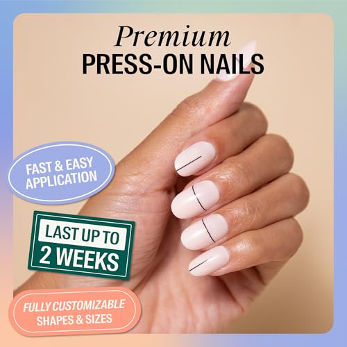 Chillhouse Chill Tips Press-On Nails Kit - Type A Oval - 30 Shapes