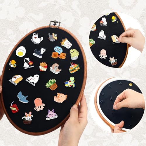 Yalikop Wall Hanging Jewelry Display Board - 11.4" x 8.6" Organizer