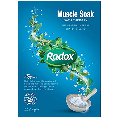 Radox Muscle Soak Herbal Bath Salts for Soothing Aching Muscles