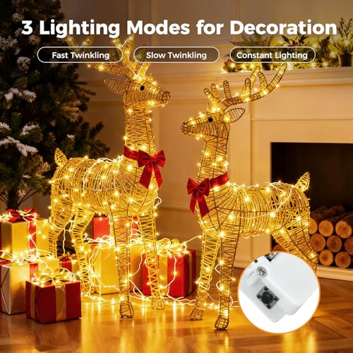 litogo 20 LED Fairy Lights - 7FT Battery Operated String Lights