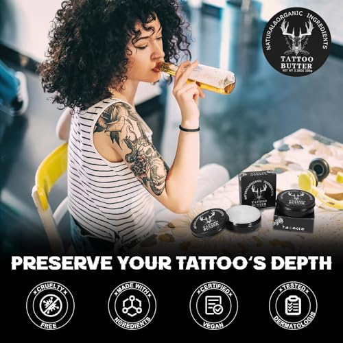 Tattoo Aftercare Balm for Vibrancy & Hydration - Natural, Petroleum-Free, 100ml