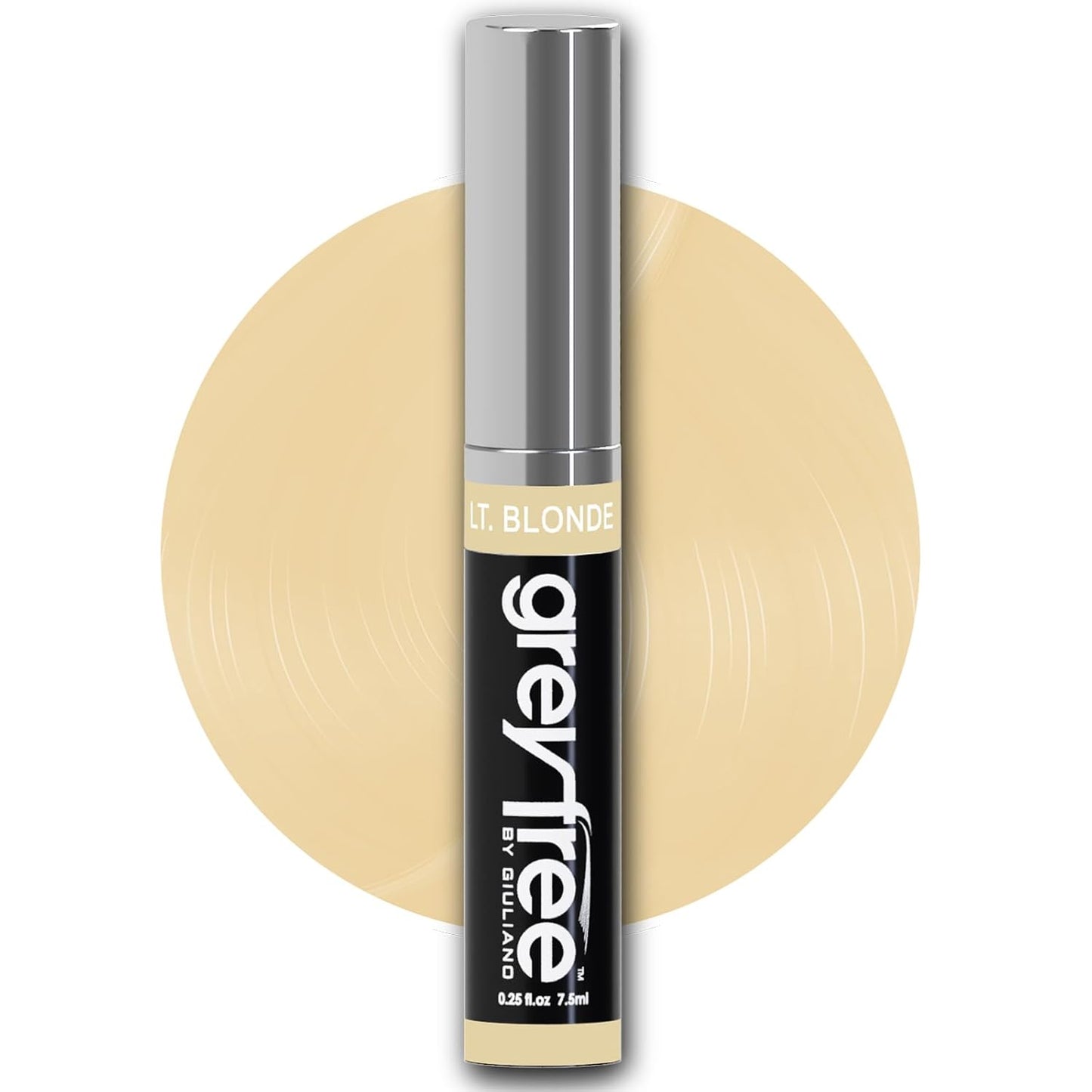 Hair Mascara Root Touch-Up for Gray Hair - Precision Concealer for Brows & Beard | Ash Brown