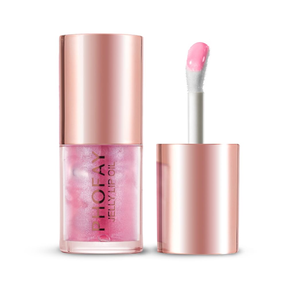 Juicy-Gloss Tinted Lip Oil - Deep Hydration Non-Sticky Formula for Dry Lips | 06# Shade