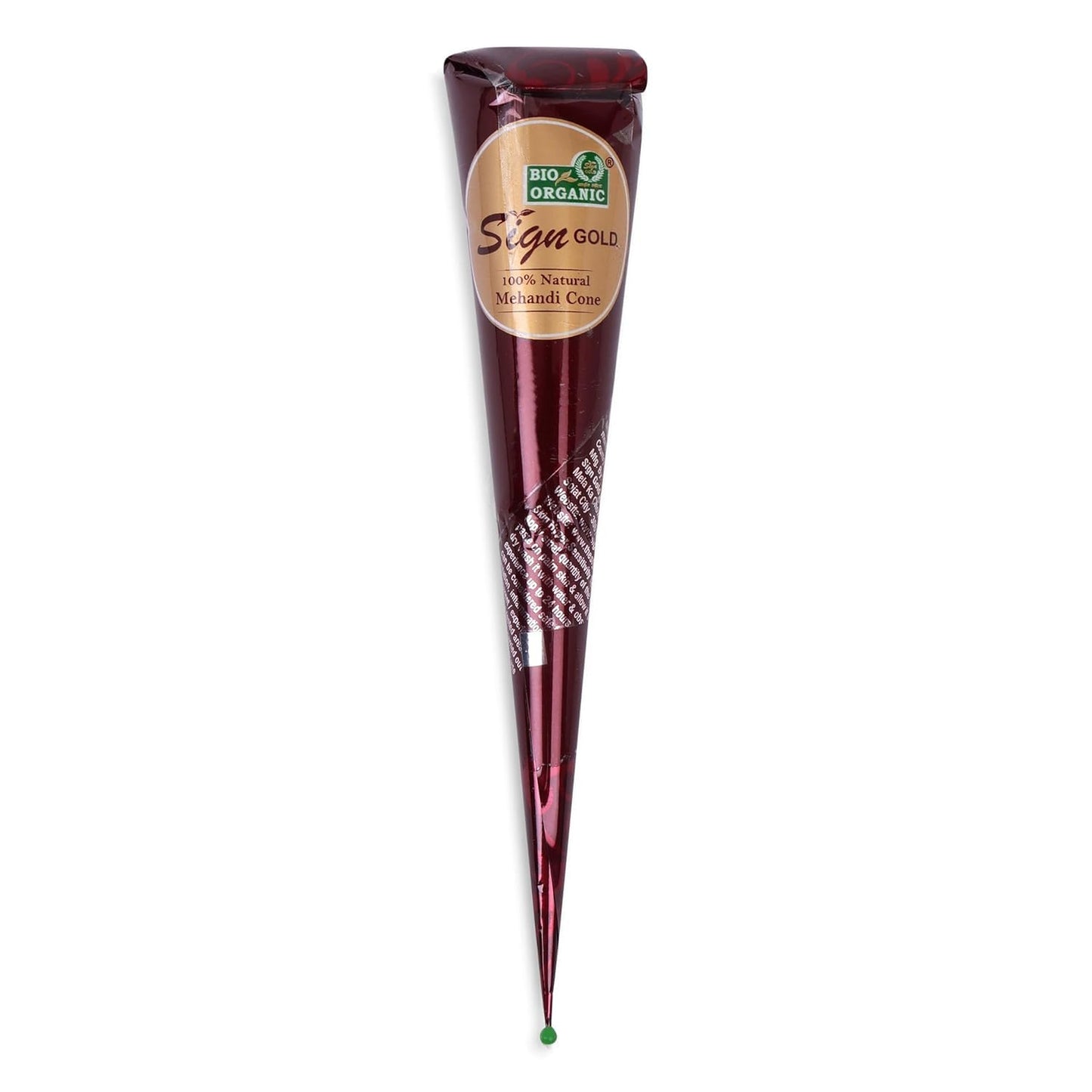 Sign GOLD 12 Pack 100% Natural Ready to Use Henna Paste Hair Color Hair Dye Cones Reddish Brown Color