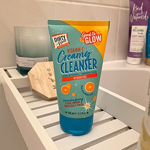 Dirty Works Good to Glow Cleanser with Vitamin C & Hyaluronic Acid 150ml