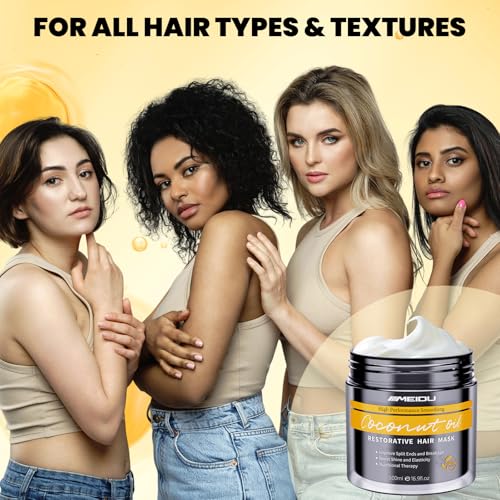 YOURTONE Keratin & Coconut Oil Hair Mask - Deep Repair for Damaged Hair