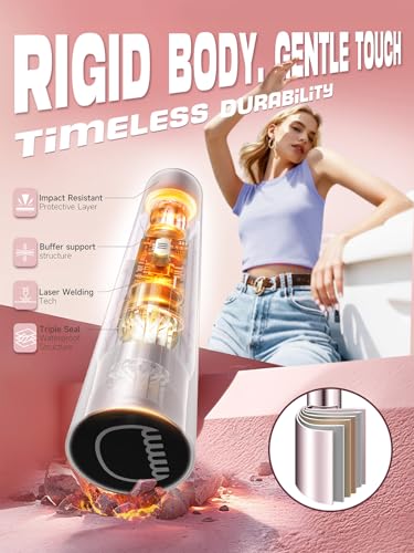 Qwedcxza Dual Head Bikini Trimmer for Women - IPX7 Waterproof Electric Razor