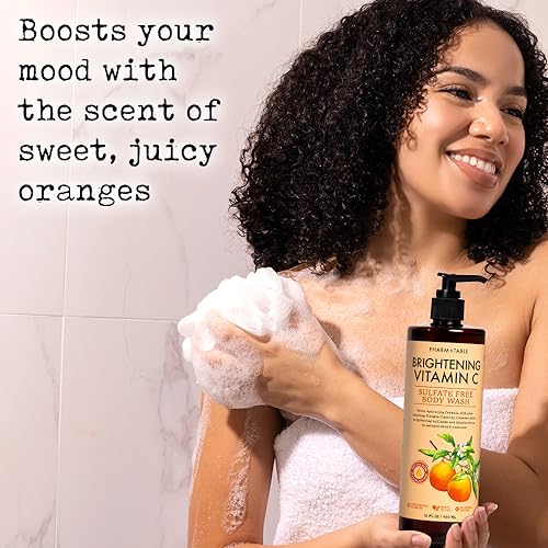 PHARM TO TABLE Brightening Vitamin C Body Wash - Orange