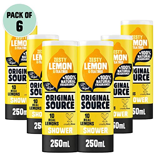 Original Source Lemon & Tea Tree Shower Gel 250ml | Pack of 6