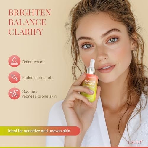 Azelaic Acid Face Serum 10% - Brightening & Clarifying 1 Fl Oz