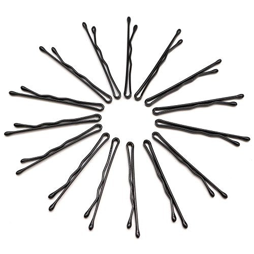 Dofash Black Bobby Pins - 100Pcs 3.5cm Hair Clips for Girls