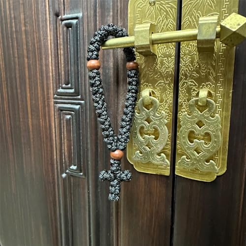 Bovemee 2PCS Handmade Orthodox Prayer Rope with Cross Charm
